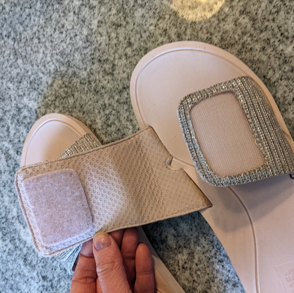 MK Women's Slide Sandals - Picture 3 of 4